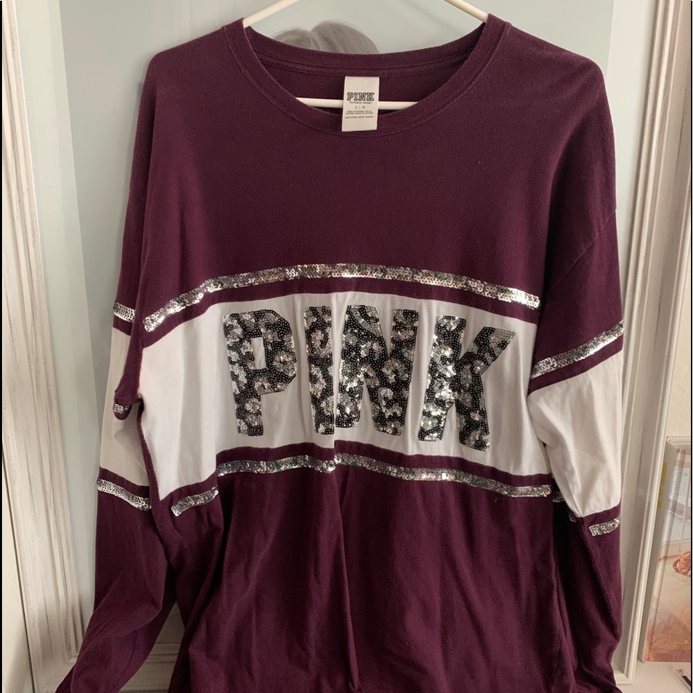 pink sweater